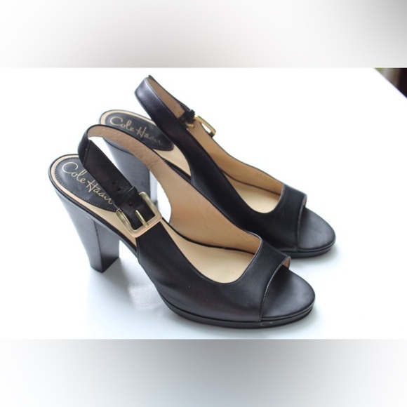 Cole Haan sling back heels - Picture 1 of 13